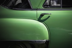 Classic Green American car